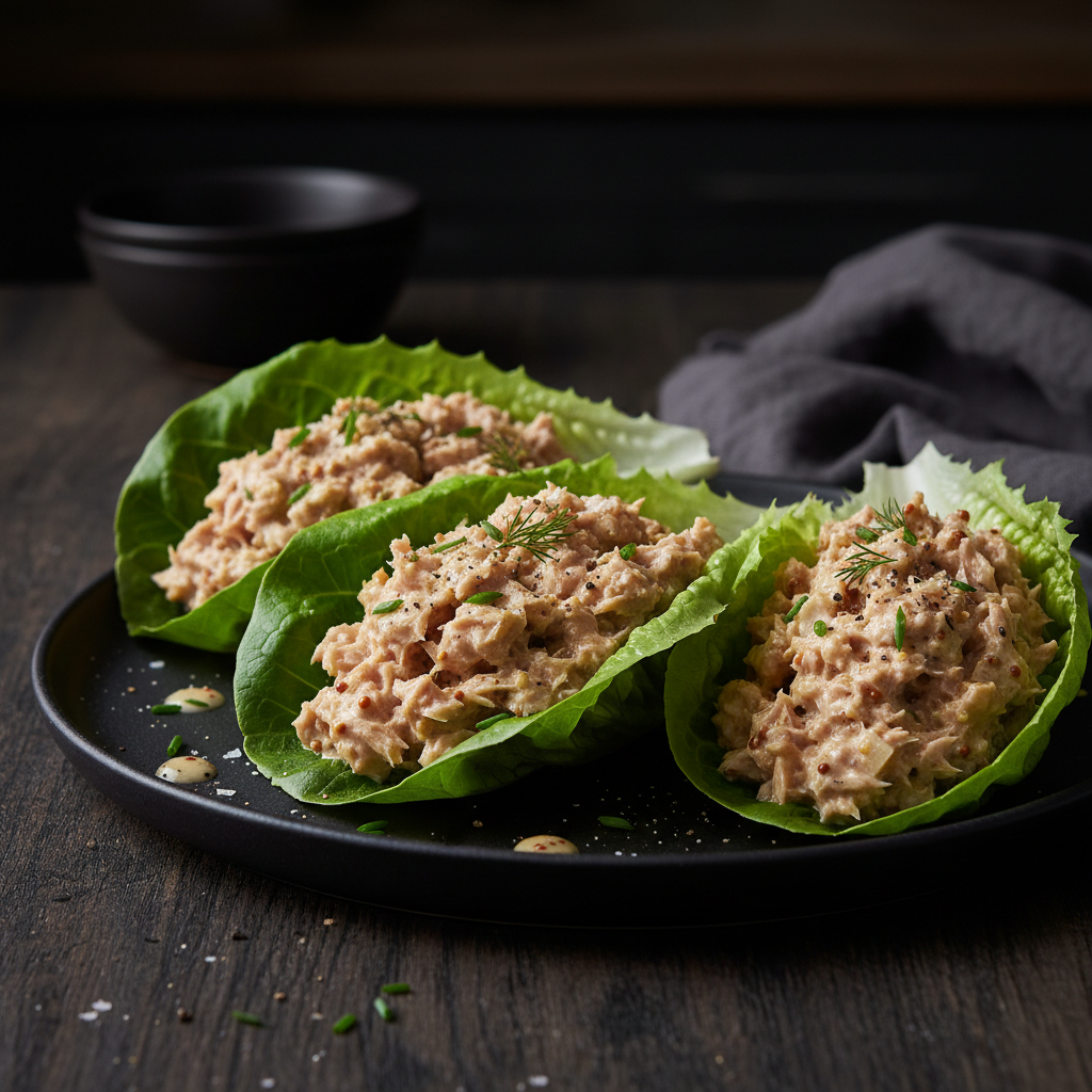 Tuna Lettuce Cups