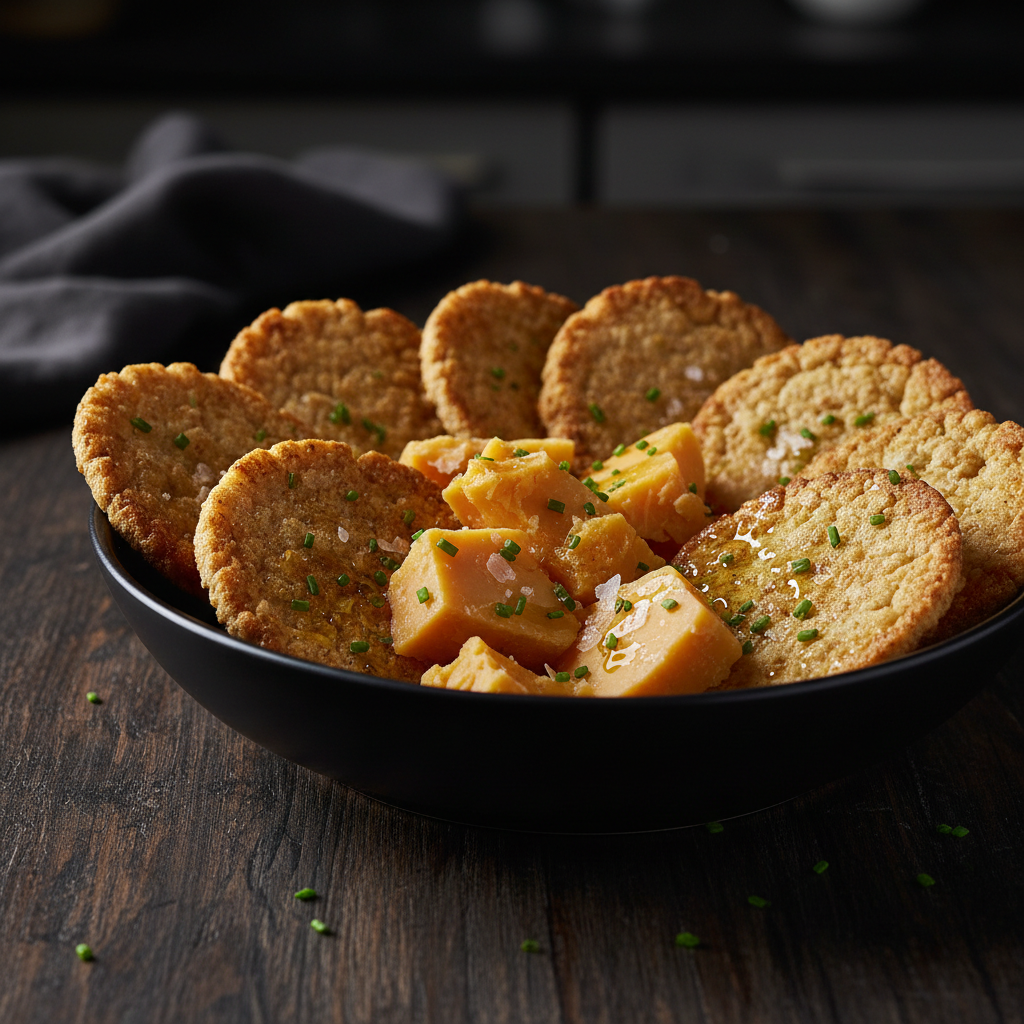 Cheese & Rice Crackers