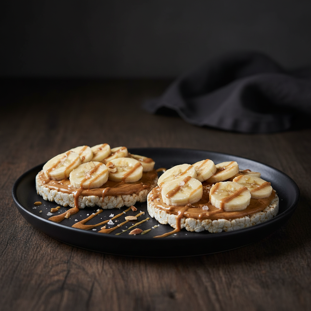 Rice Cakes & Almond Butter