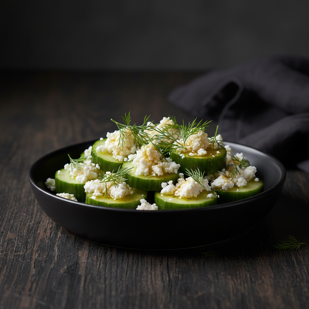 Cucumber & Feta Bites