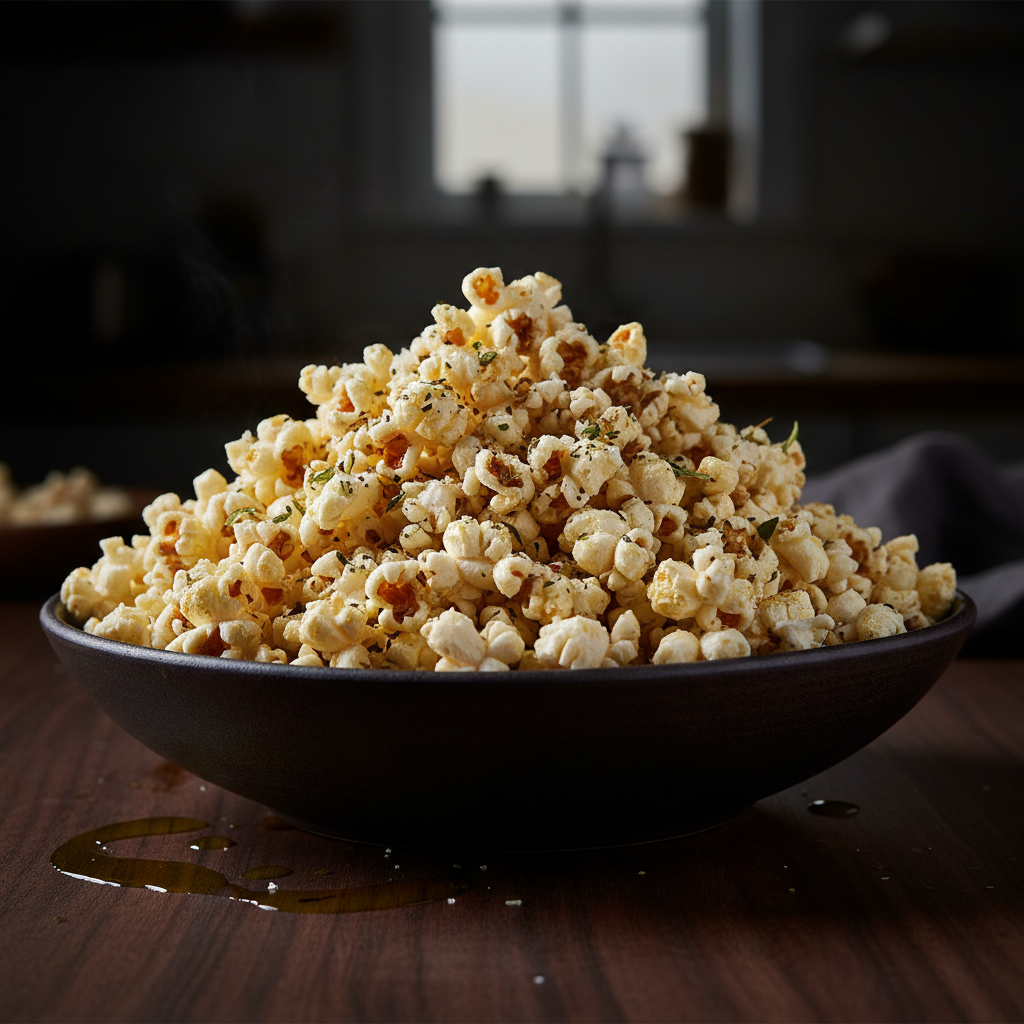 Popcorn with Herbs