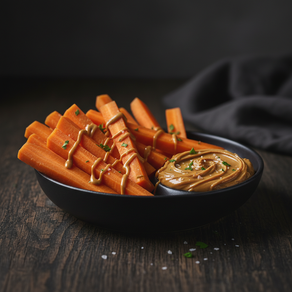 Carrot Sticks & Peanut Butter